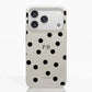 Funda móvil Hecha de Fibriva™ PC3D Diseño Mono Dots + Initials