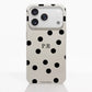 Funda móvil Hecha de Fibriva™ PC3D Diseño Mono Dots + Initials