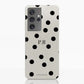 Funda móvil Hecha de Fibriva™ PC3D Diseño Mono Dots + Initials