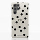 Funda móvil Hecha de Fibriva™ PC3D Diseño Mono Dots + Initials