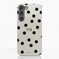 Funda móvil Hecha de Fibriva™ PC3D Diseño Mono Dots + Initials
