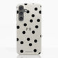Funda móvil Hecha de Fibriva™ PC3D Diseño Mono Dots + Initials