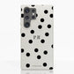 Funda móvil Hecha de Fibriva™ PC3D Diseño Mono Dots + Initials