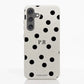 Funda móvil Hecha de Fibriva™ PC3D Diseño Mono Dots + Initials