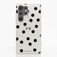 Funda móvil Hecha de Fibriva™ PC3D Diseño Mono Dots + Initials