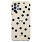 Funda móvil Hecha de Fibriva™ PC3D Diseño Mono Dots + Initials