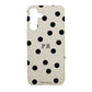 Funda móvil Hecha de Fibriva™ PC3D Diseño Mono Dots + Initials