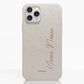 Funda móvil Hecha de Fibriva™ PC3D Diseño Firma Personalizada