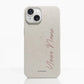 Funda móvil Hecha de Fibriva™ PC3D Diseño Firma Personalizada