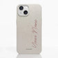 Funda móvil Hecha de Fibriva™ PC3D Diseño Firma Personalizada