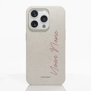 Funda móvil Hecha de Fibriva™ PC3D Diseño Firma Personalizada