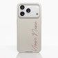 Funda móvil Hecha de Fibriva™ PC3D Diseño Firma Personalizada