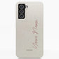 Funda móvil Hecha de Fibriva™ PC3D Diseño Firma Personalizada