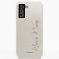 Funda móvil Hecha de Fibriva™ PC3D Diseño Firma Personalizada