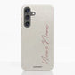 Funda móvil Hecha de Fibriva™ PC3D Diseño Firma Personalizada