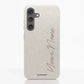 Funda móvil Hecha de Fibriva™ PC3D Diseño Firma Personalizada