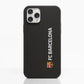 Diseño Oficial de Funda Fibriva™ para Teléfono del FC Barcelona Vertical Blanca