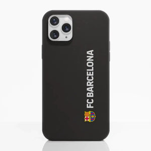 Diseño Oficial de Funda Fibriva™ para Teléfono del FC Barcelona Vertical Blanca