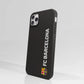 Diseño Oficial de Funda Fibriva™ para Teléfono del FC Barcelona Vertical Blanca