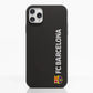 Diseño Oficial de Funda Fibriva™ para Teléfono del FC Barcelona Vertical Blanca