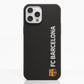 Diseño Oficial de Funda Fibriva™ para Teléfono del FC Barcelona Vertical Blanca