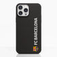 Diseño Oficial de Funda Fibriva™ para Teléfono del FC Barcelona Vertical Blanca