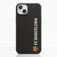 Diseño Oficial de Funda Fibriva™ para Teléfono del FC Barcelona Vertical Blanca