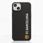 Diseño Oficial de Funda Fibriva™ para Teléfono del FC Barcelona Vertical Blanca