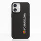 Diseño Oficial de Funda Fibriva™ para Teléfono del FC Barcelona Vertical Blanca