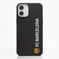 Diseño Oficial de Funda Fibriva™ para Teléfono del FC Barcelona Vertical Blanca