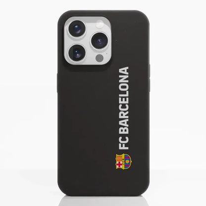 Diseño Oficial de Funda Fibriva™ para Teléfono del FC Barcelona Vertical Blanca