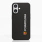Diseño Oficial de Funda Fibriva™ para Teléfono del FC Barcelona Vertical Blanca