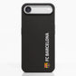 Diseño Oficial de Funda Fibriva™ para Teléfono del FC Barcelona Vertical Blanca