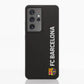Diseño Oficial de Funda Fibriva™ para Teléfono del FC Barcelona Vertical Blanca