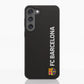 Diseño Oficial de Funda Fibriva™ para Teléfono del FC Barcelona Vertical Blanca