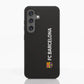 Diseño Oficial de Funda Fibriva™ para Teléfono del FC Barcelona Vertical Blanca