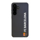 Diseño Oficial de Funda Fibriva™ para Teléfono del FC Barcelona Vertical Blanca