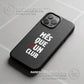 Diseño Oficial de Funda Fibriva™ Negra para Teléfono del FC Barcelona con Eslogan