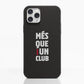 Diseño Oficial de Funda Fibriva™ Negra para Teléfono del FC Barcelona con Eslogan