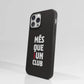 Diseño Oficial de Funda Fibriva™ Negra para Teléfono del FC Barcelona con Eslogan