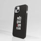 Diseño Oficial de Funda Fibriva™ Negra para Teléfono del FC Barcelona con Eslogan