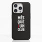 Diseño Oficial de Funda Fibriva™ Negra para Teléfono del FC Barcelona con Eslogan