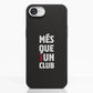 Diseño Oficial de Funda Fibriva™ Negra para Teléfono del FC Barcelona con Eslogan