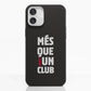 Diseño Oficial de Funda Fibriva™ Negra para Teléfono del FC Barcelona con Eslogan