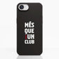 Diseño Oficial de Funda Fibriva™ Negra para Teléfono del FC Barcelona con Eslogan