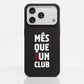 Diseño Oficial de Funda Fibriva™ Negra para Teléfono del FC Barcelona con Eslogan