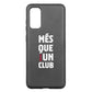 Diseño Oficial de Funda Fibriva™ Negra para Teléfono del FC Barcelona con Eslogan