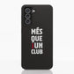Diseño Oficial de Funda Fibriva™ Negra para Teléfono del FC Barcelona con Eslogan