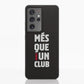 Diseño Oficial de Funda Fibriva™ Negra para Teléfono del FC Barcelona con Eslogan