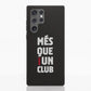 Diseño Oficial de Funda Fibriva™ Negra para Teléfono del FC Barcelona con Eslogan